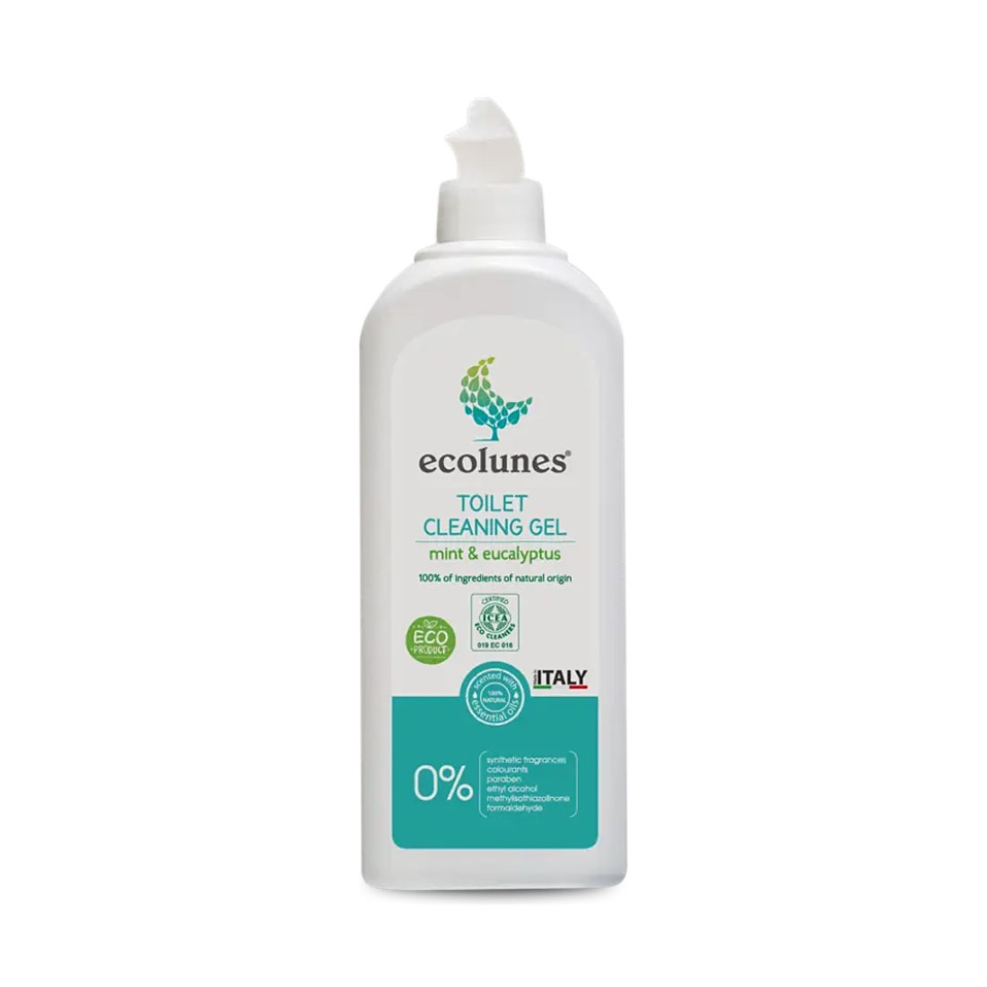 product image - Гель для очищення туалету без запаху Ecolunes, об'єм 0,5 л