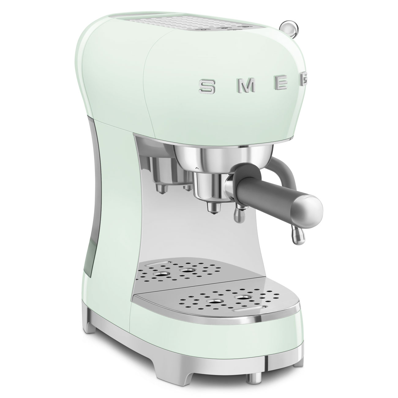 product image - Кофеварка эспрессо Smeg 50 STYLE, объем резервуара 1,1 л, пастельно-зеленый