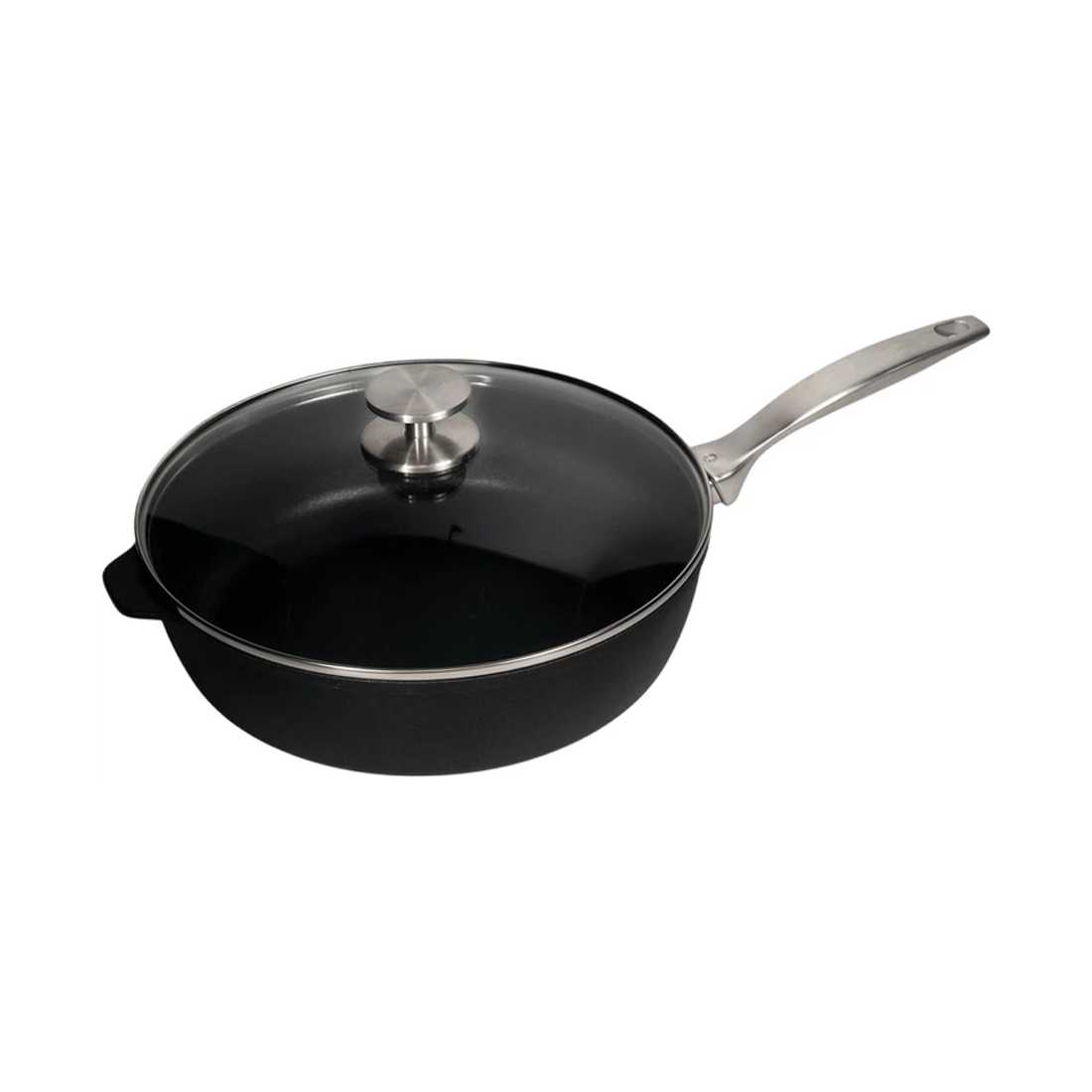 product image - Сотейник с крышкой Swiss Diamond CXD Induction, диаметр 28 см, объем 4,2 л, черный