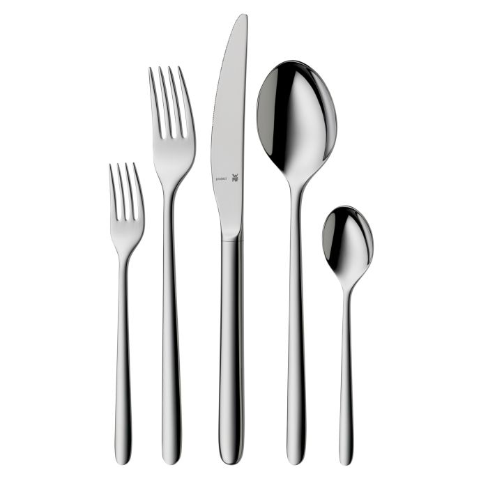 product image - Набір столових приладів WMF FLAME, 30 предметів, на 6 персон, сріблястий
