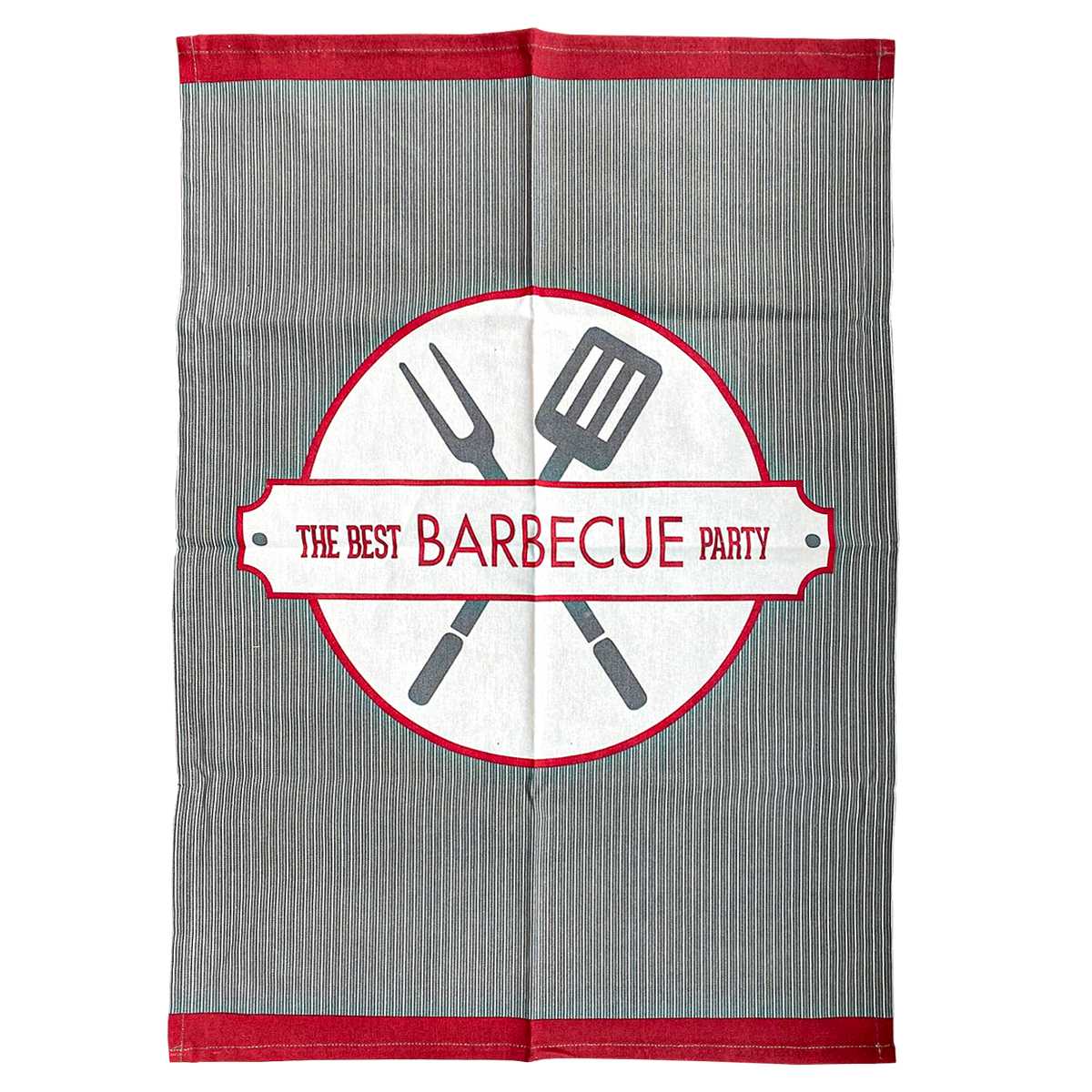 product image - Набір кухонних рушників Ateliers Du Linge BEST BARBECUE, 50х70 см, 2 шт, сірий