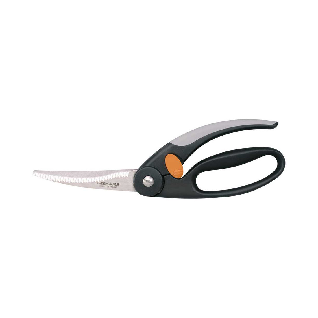 product image - Ножиці для птиці кухонні Fiskars Functional Form, довжина 25 см, чорний