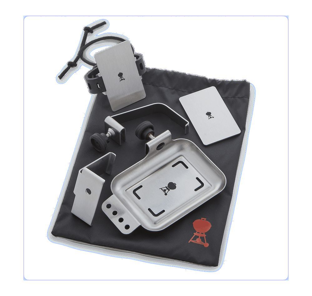 product image - Набір для кріплення Weber Connect, сірий, 6 предметів