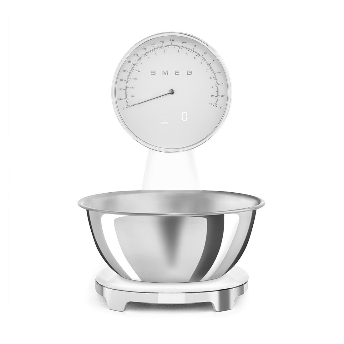 product image - Ваги кухонні Smeg 50 Style, 31,5х18х25 см, білий