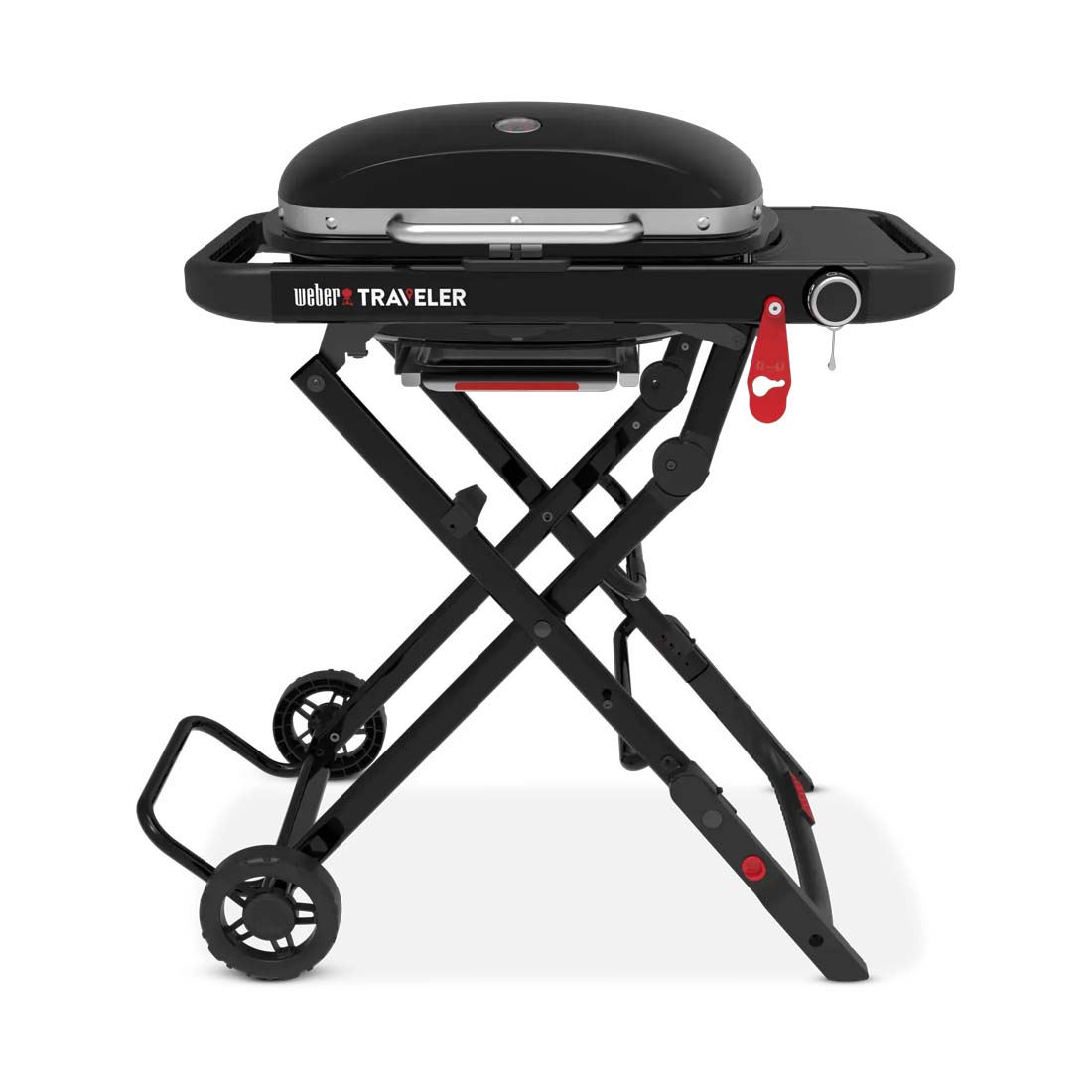 product image - Гриль газовий Weber Traveler Compact, 88х86х55 см, чорний