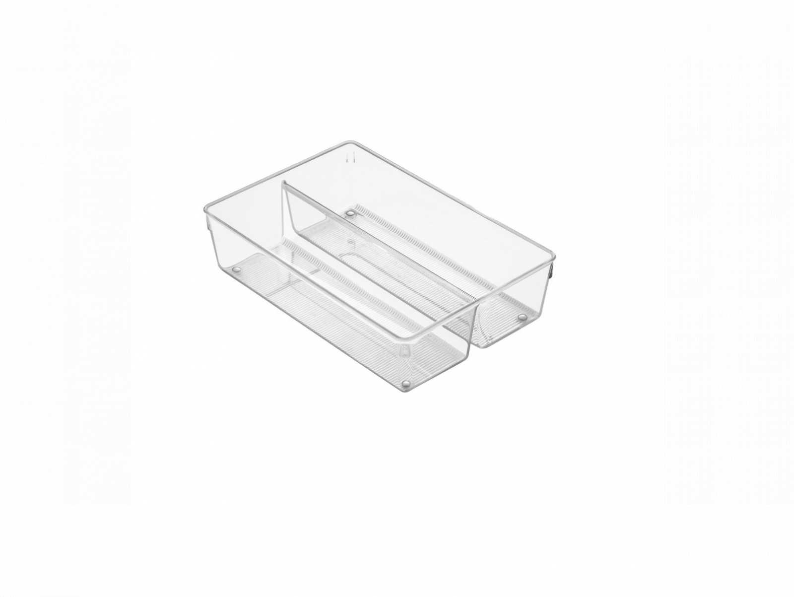 product image - Органайзер для кухонного приладдя iDesign LINUS, 30,5х20,3х7,6 см, BPA-free пластик, прозорий