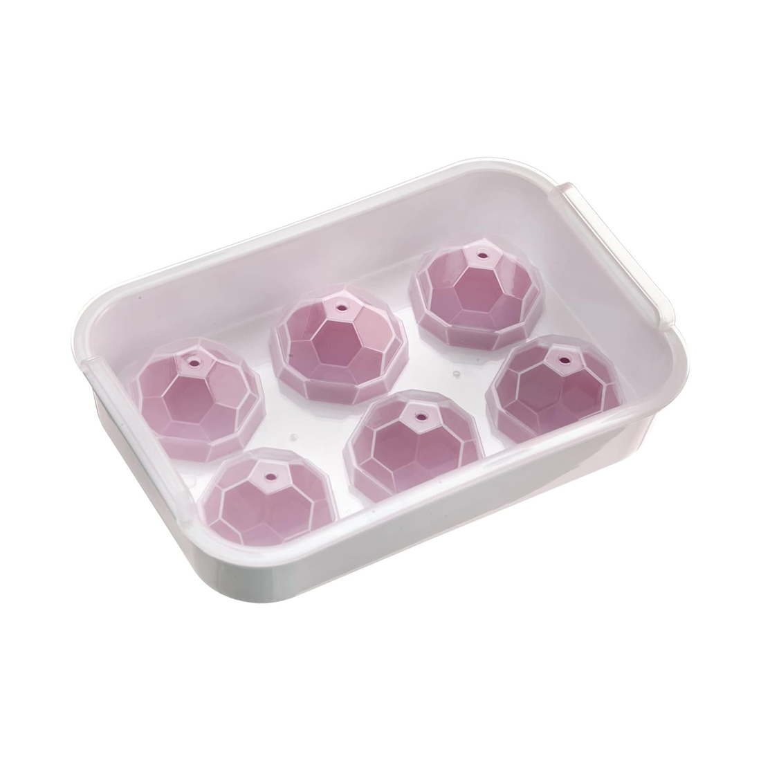 product image - Форма для льоду Westmark, 13,5х20,2х6 см, білий з бордовим