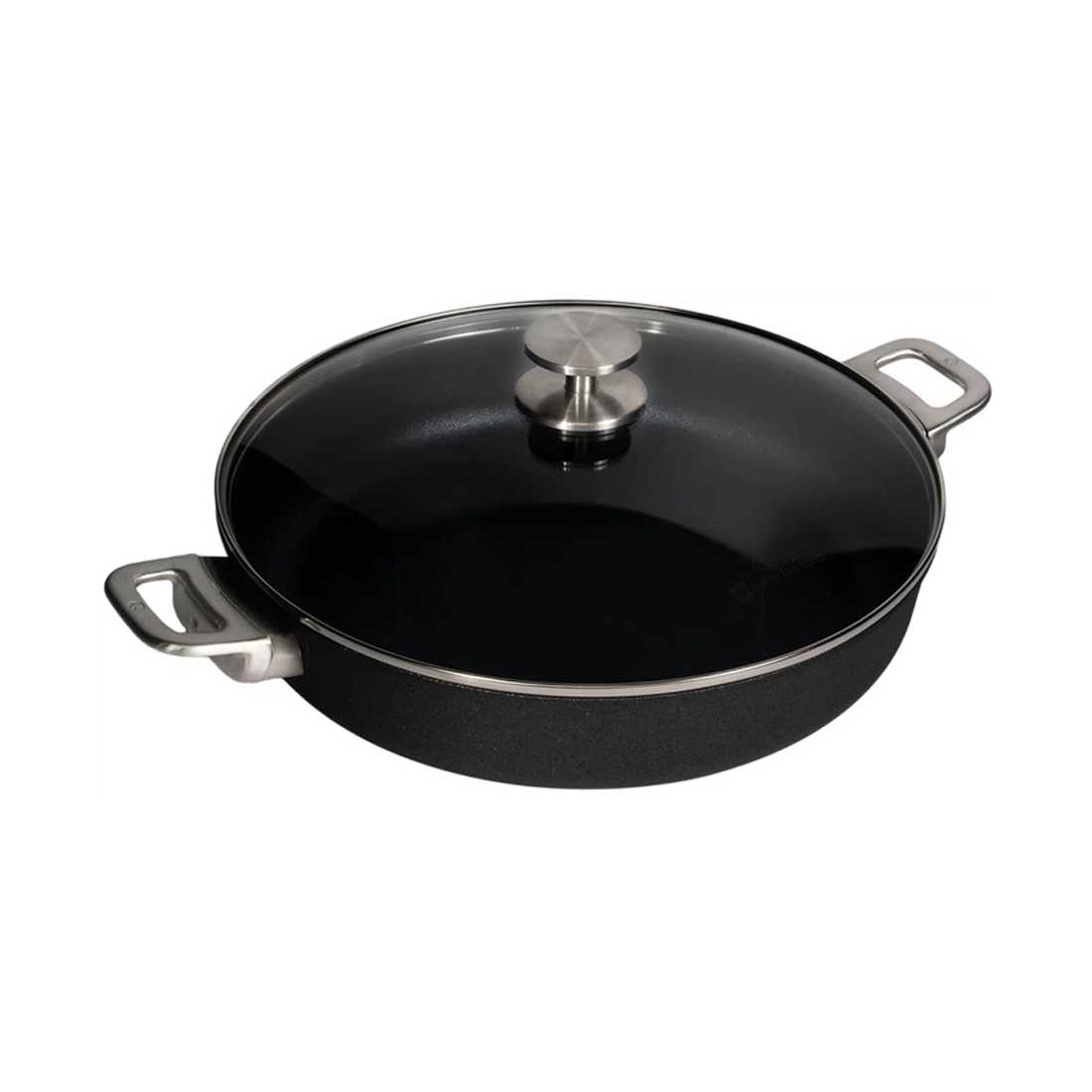 product image - Сковорода с крышкой и ручками Swiss Diamond CXD Induction, диаметр 32 см, черный