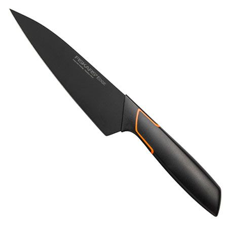 product image - Ніж шеф-кухаря Fiskars EDGE, довжина 15 см, чорний