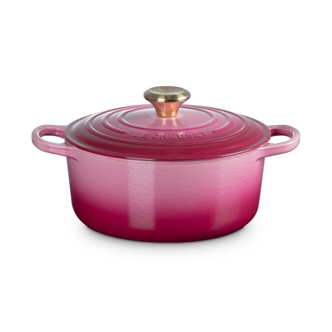 product image - Каструля чавунна з кришкою Le Creuset Cast Iron Berry, об'єм 4,2 л, діаметр 24 см