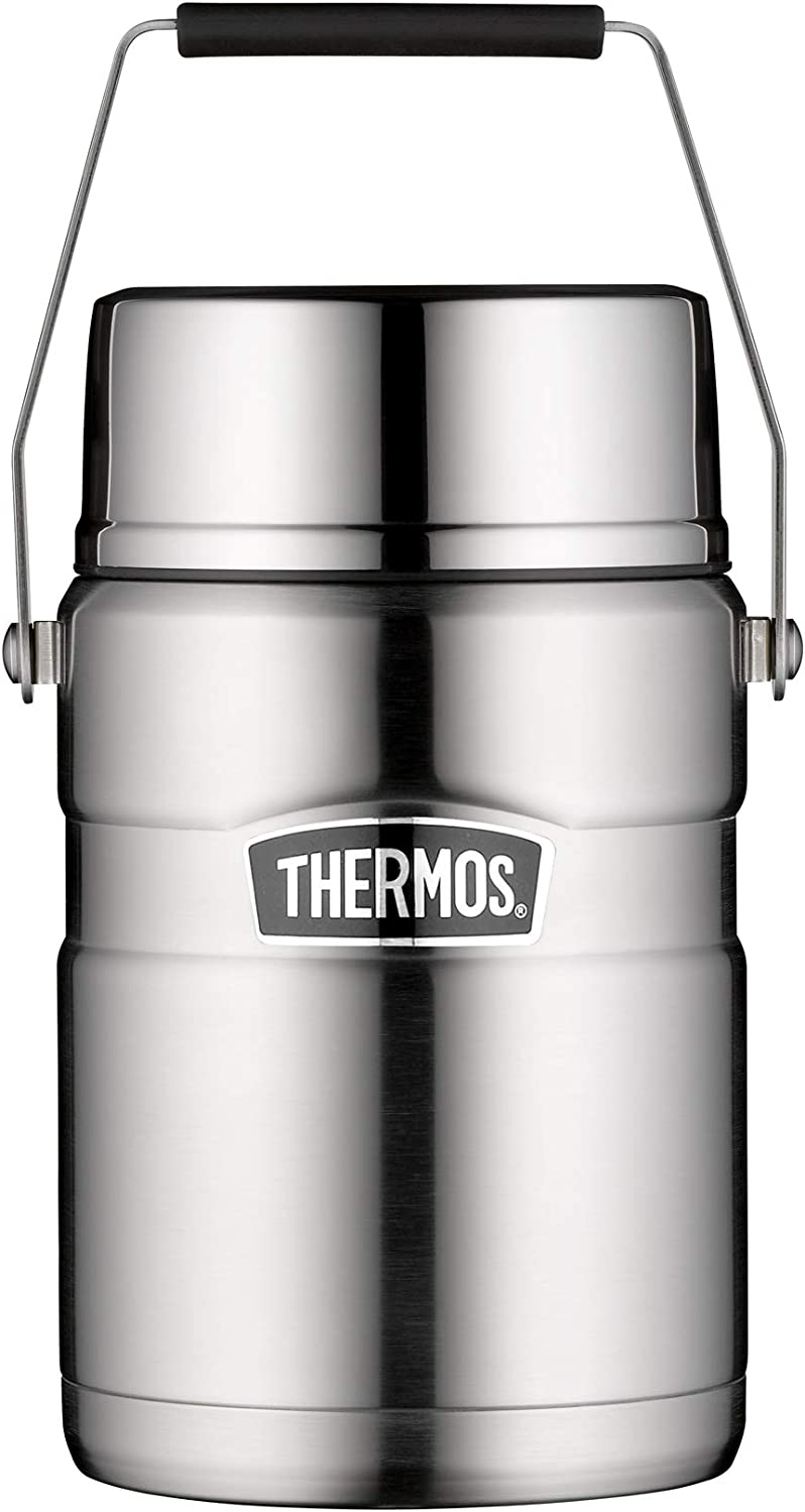 product image - Термос для їжі Thermos STAINLESS KING, об'єм 1,2 л, сріблястий