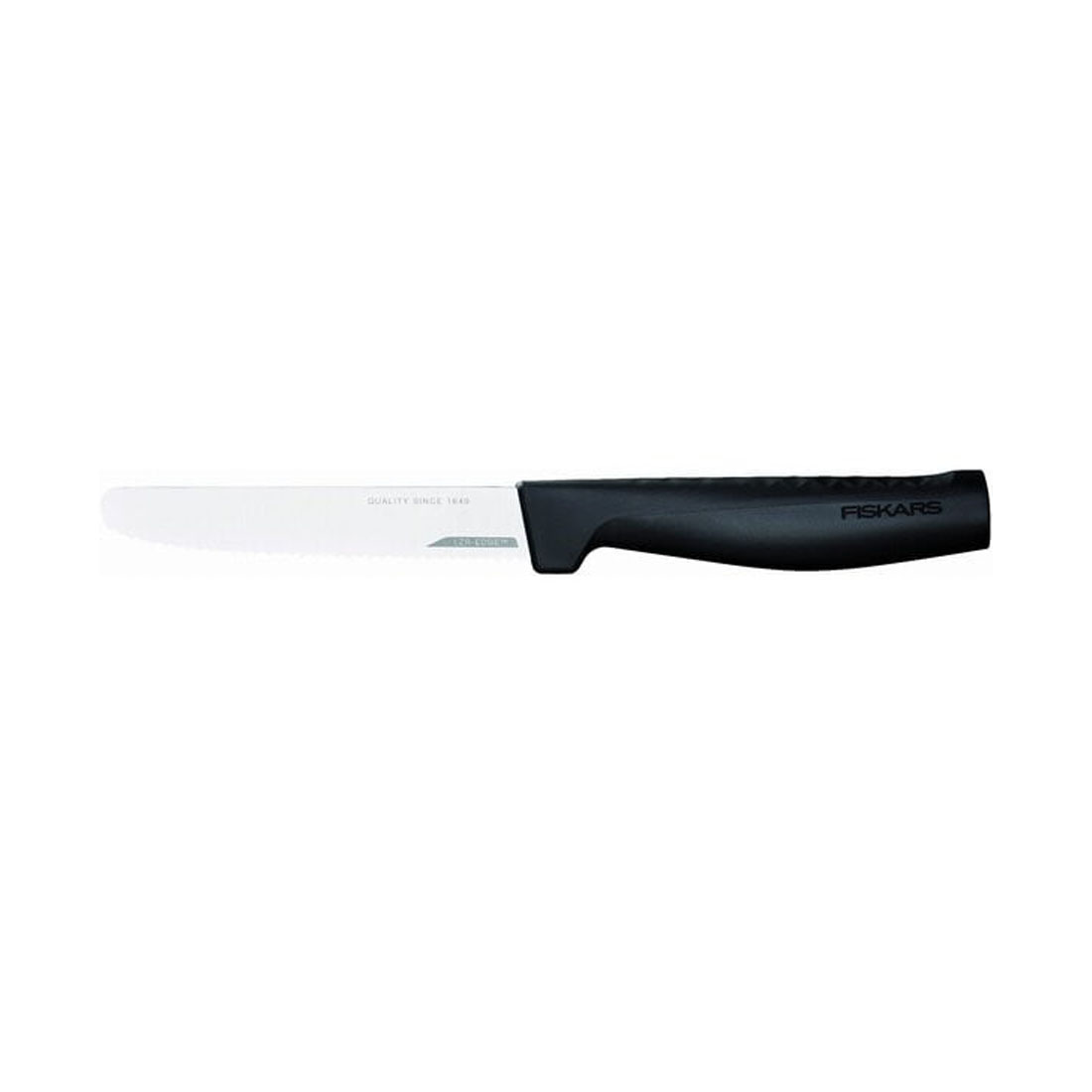 product image - Ніж  для томатів Fiskars Hard Edge, довжина 12 см, чорний