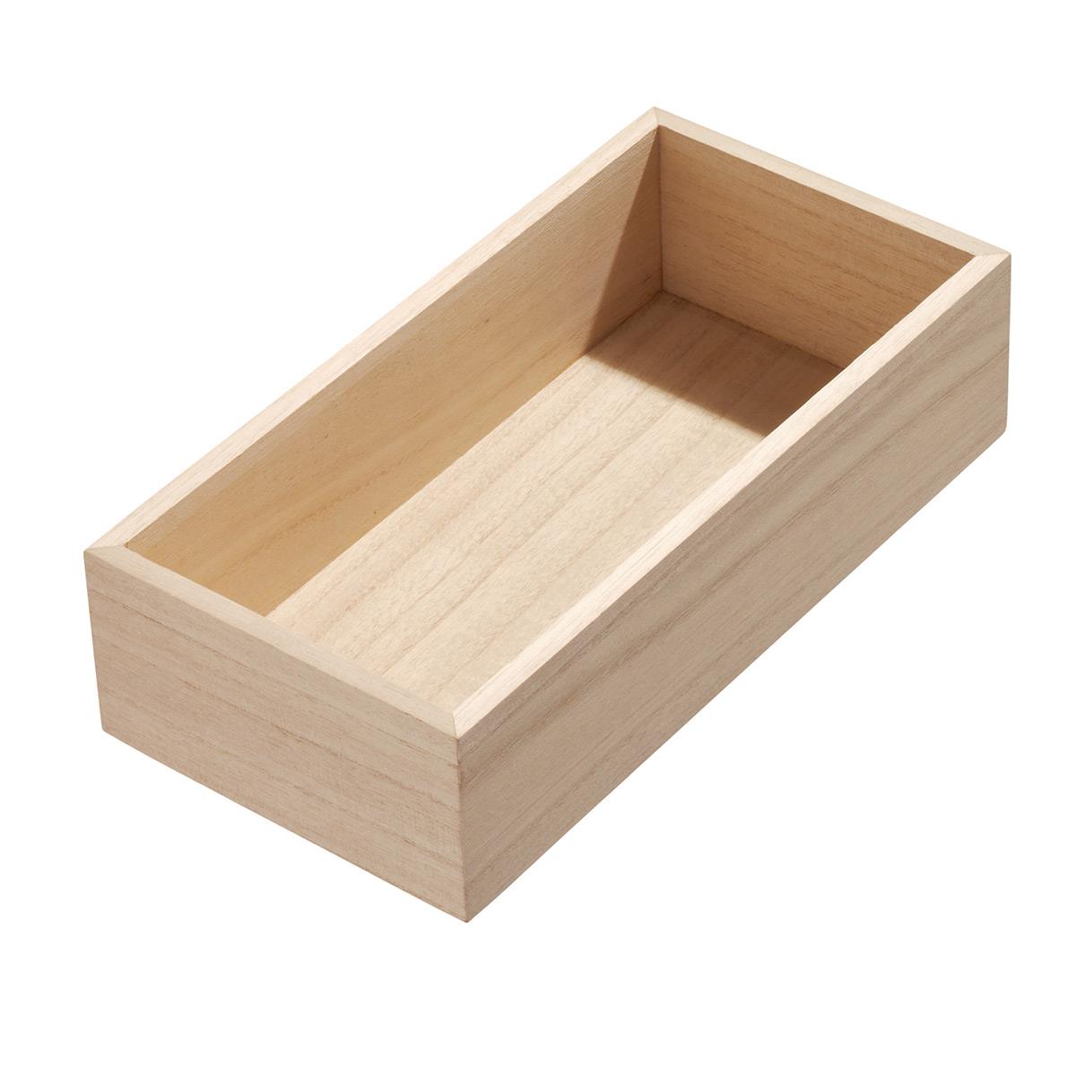 product image - Органайзер для столових приладів InterDesign DRAWER ORGANIZATION, 25,5x13x6,5 см, світло-коричневий