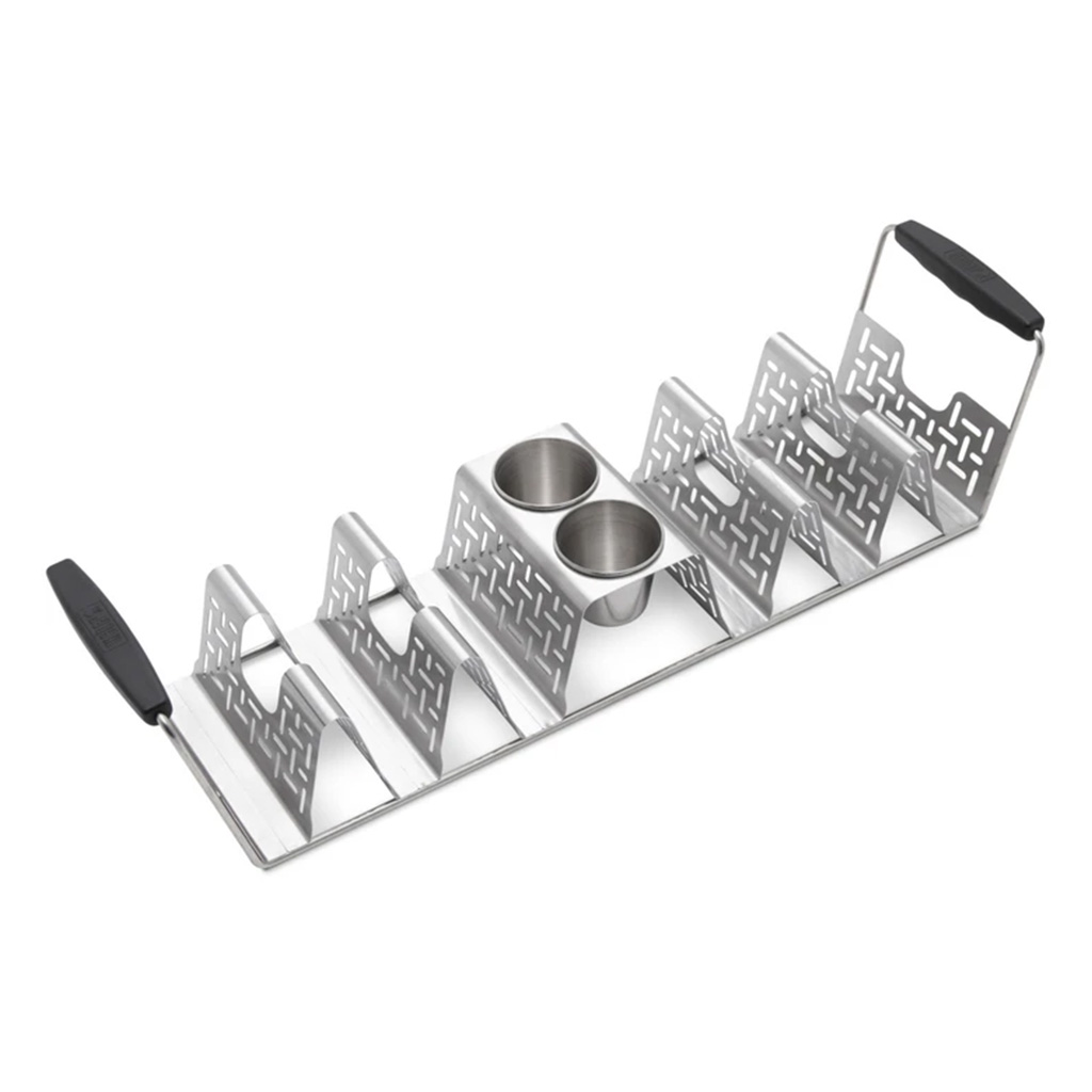 product image - Стійка для приготування Taco Weber, 11x46x12 см, сріблястий