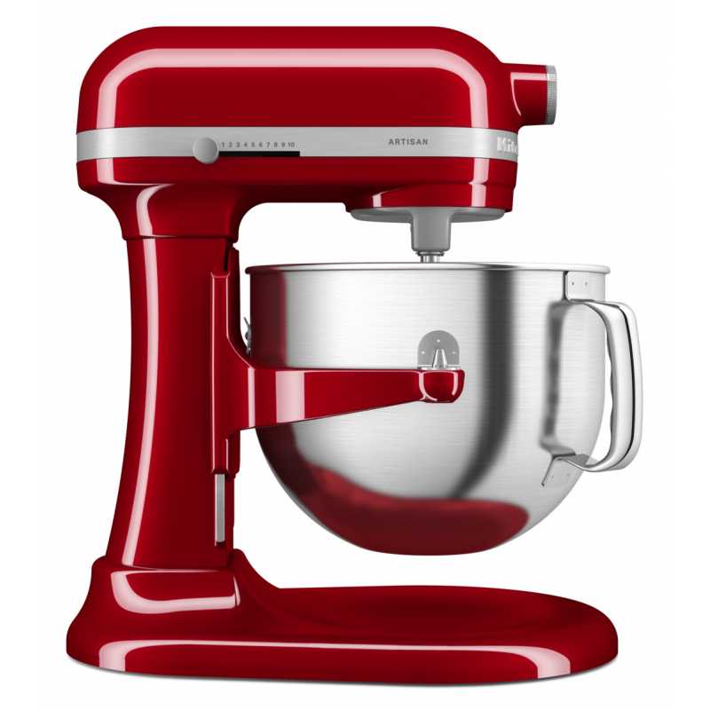 product image - Міксер планетарний KitchenAid Artisan, об'єм чаші 6,6 л, червоний