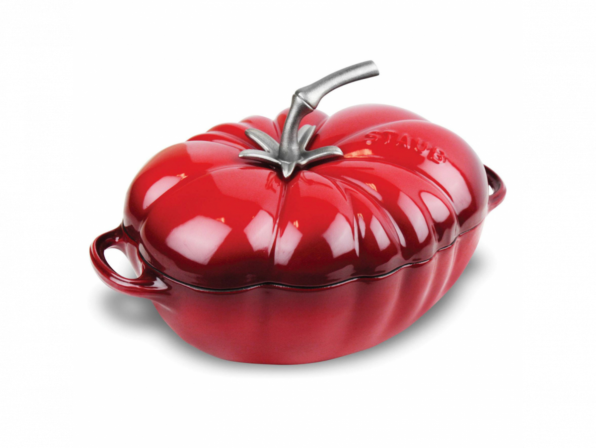 product image - Кокотница з кришкою «Томат» Staub, діаметр 25 см, червоний