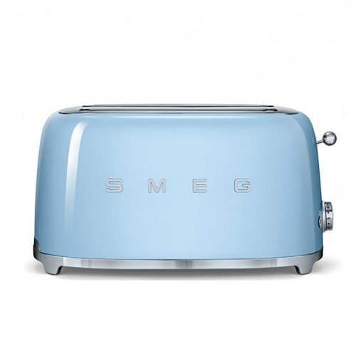 product image - Тостер на два слоти Smeg 50 Style, 21,5х39,4х20,8 см, пастельний блакитний
