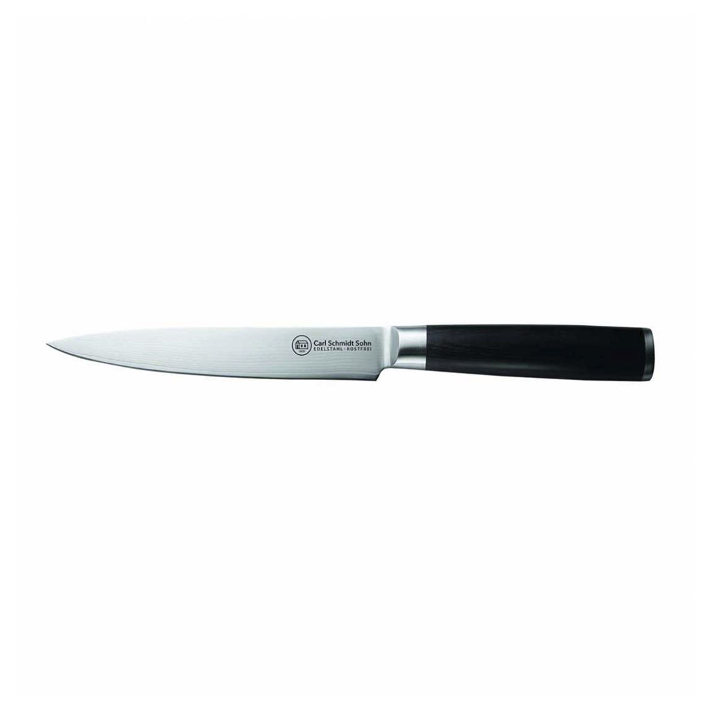 product image - Ніж для нарізки Carl Schmidt Sohn KONSTANZ, довжина 18 см, чорний