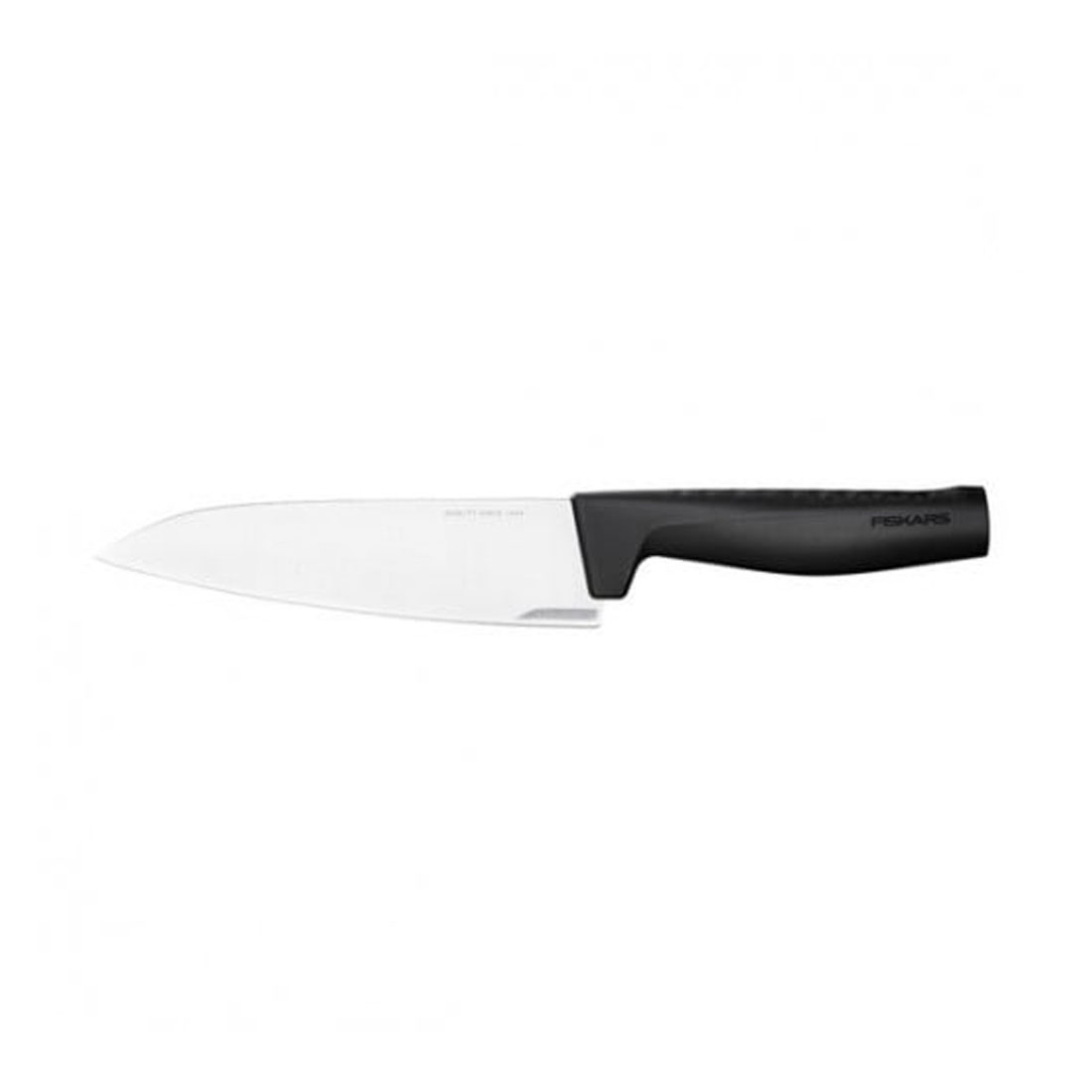 product image - Ніж шеф-кухаря Fiskars Hard Edge, довжина 17 см, чорний
