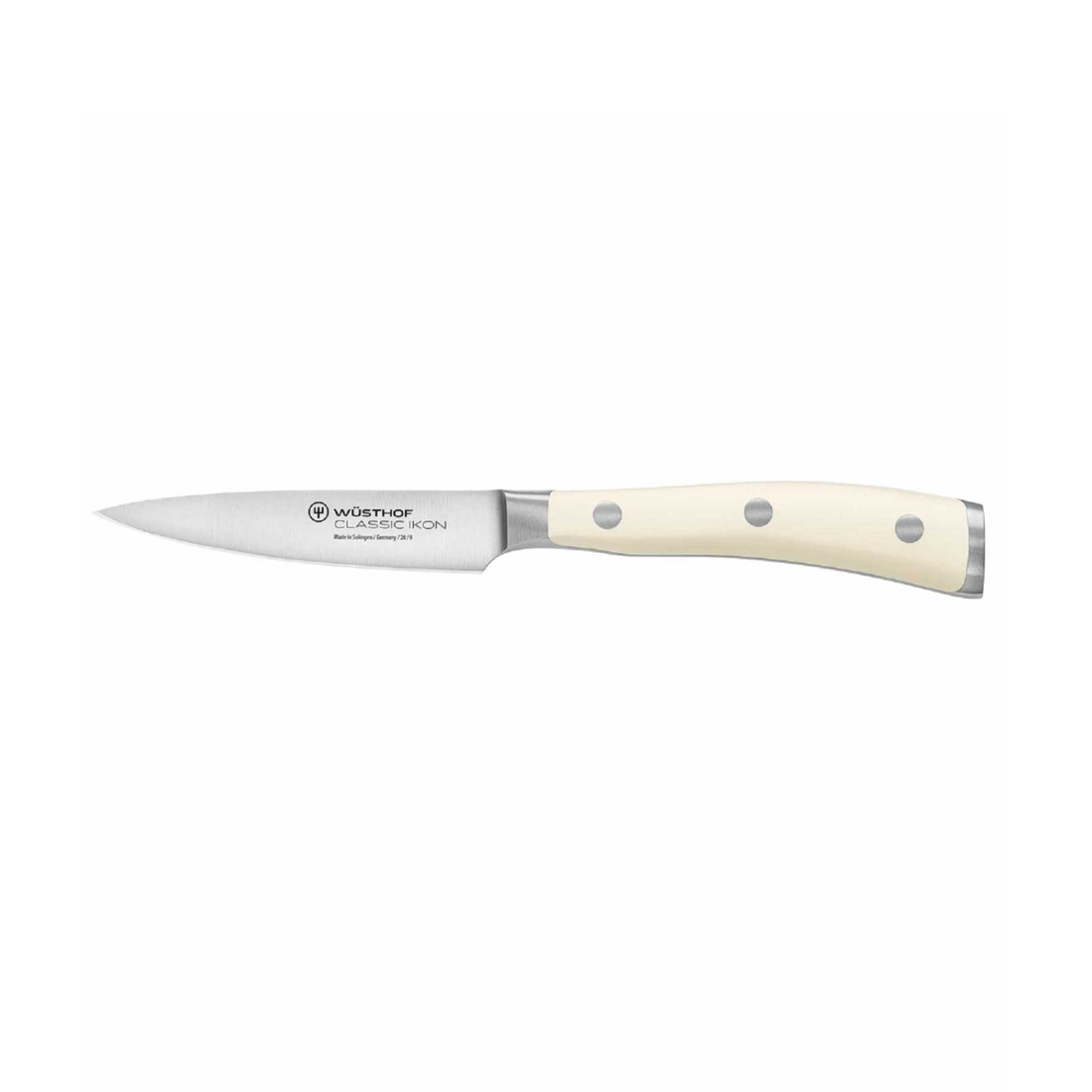 product image - Ніж для очищення овочів Wuesthof CLASSIC IKON CREME, довжина 9 см, в картонному пакуванні