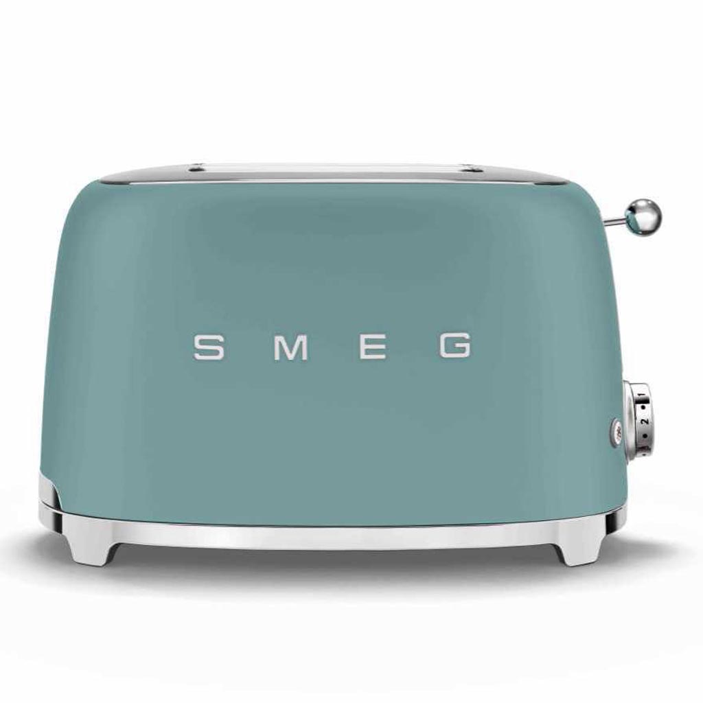 product image - Тостер на два слоти Smeg 50'S STYLE , 19,8х31х19,5 см, смарагдово-зелений