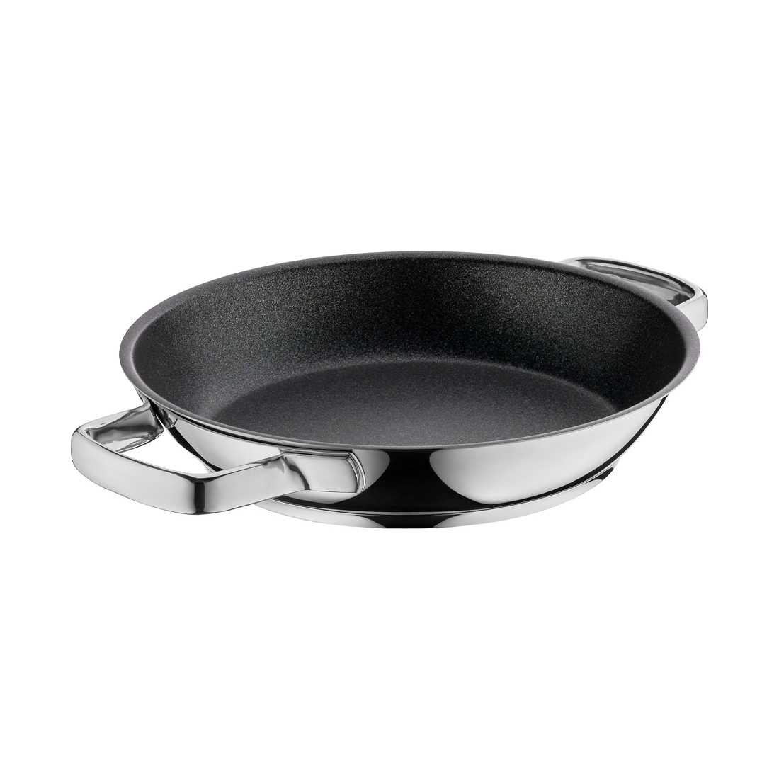 product image - Сковорода з двома ручками WMF PermaDur Advance, діаметр 24 см, сріблясто-чорний