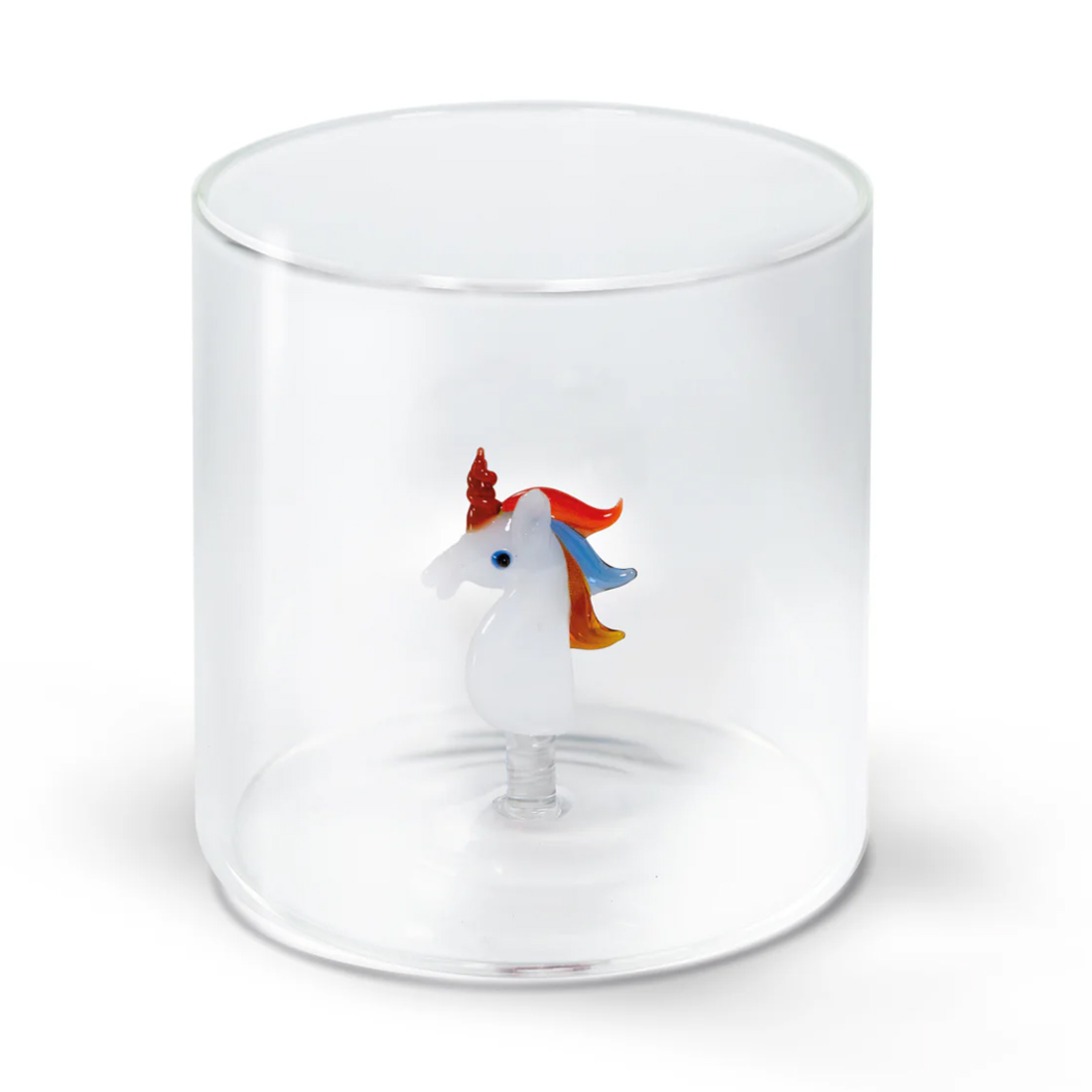 product image - Склянка «Єдиноріг» WD Lifestyle Animals, об’єм 0,25 л, прозорий