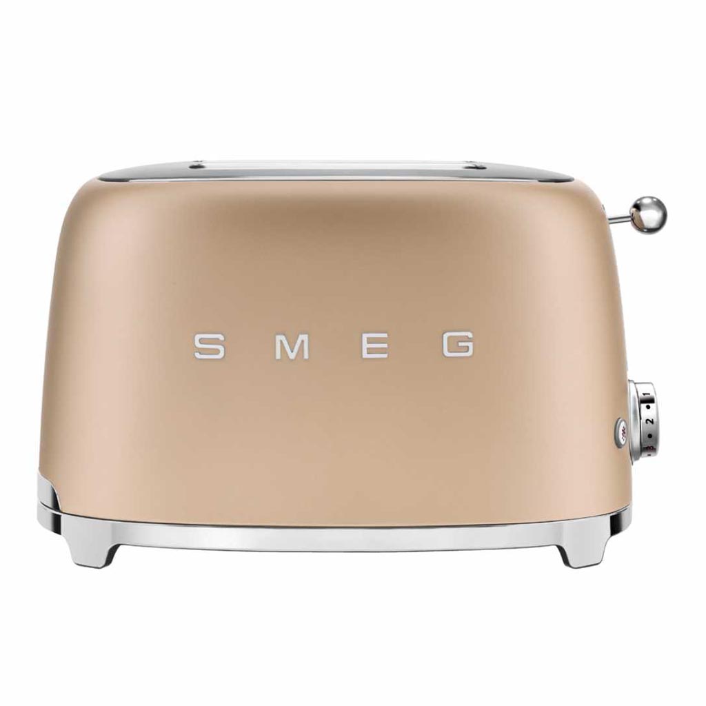 product image - Тостер на два слоти Smeg 50 Style, 19,8х31х19,5 см, шампань