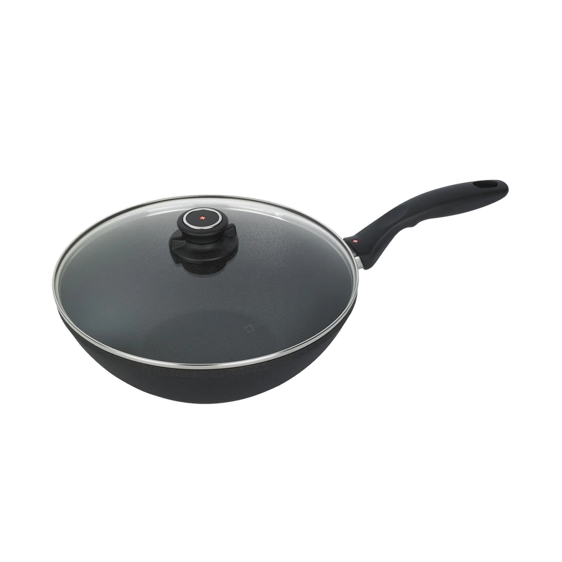 product image - Сковорода Вок з кришкою Swiss Diamond XD Induction, діаметр 28 см, чорний