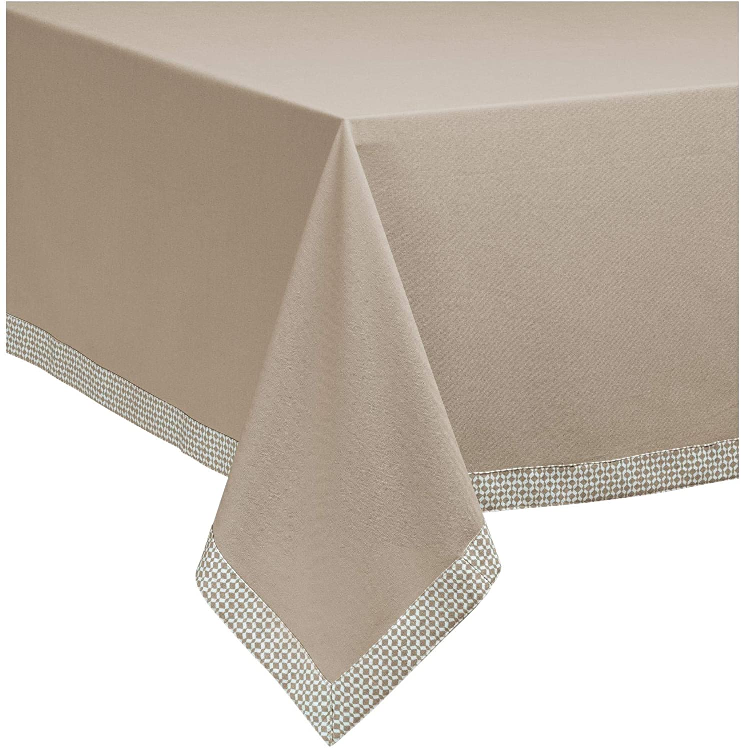 product image - Скатертина Ateliers Du Linge NAPPE TOSCA, 250х150 см, сіро-бежевий