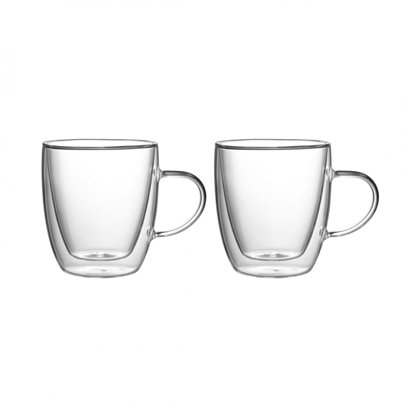 product image - Набір кухлів з подвійними стінками Bialetti CAPRI, об'єм 0,35 л, 2 шт.