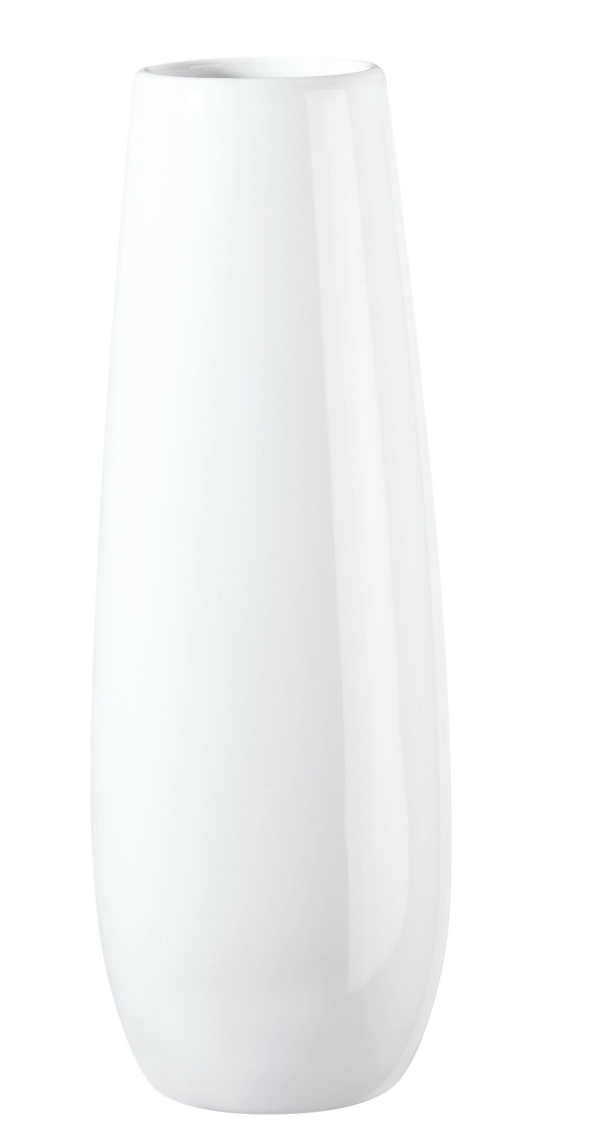 product image - Ваза керамічна ASA Selection EASE VASE, висота 32 см, діаметр 8 см, білий