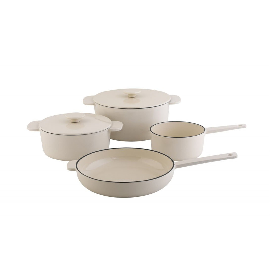 product image - Набор посуды для приготовления Carl Schmidt Sohn ANDEN, кремовый, 6 предметов