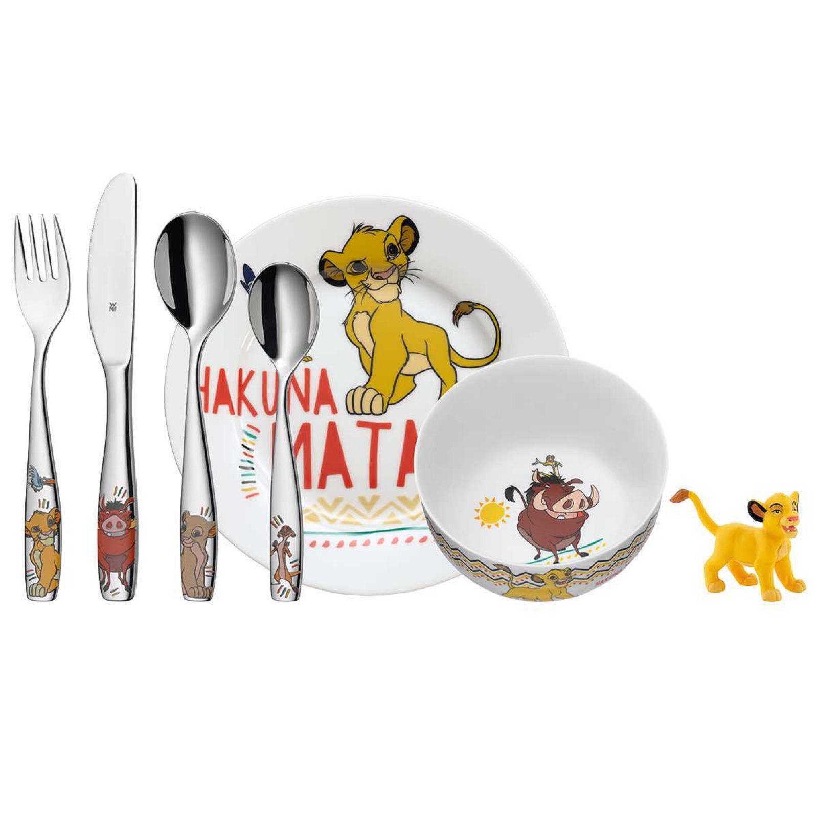 product image - Набір посуду дитячий WMF Lion King, 6 предметів