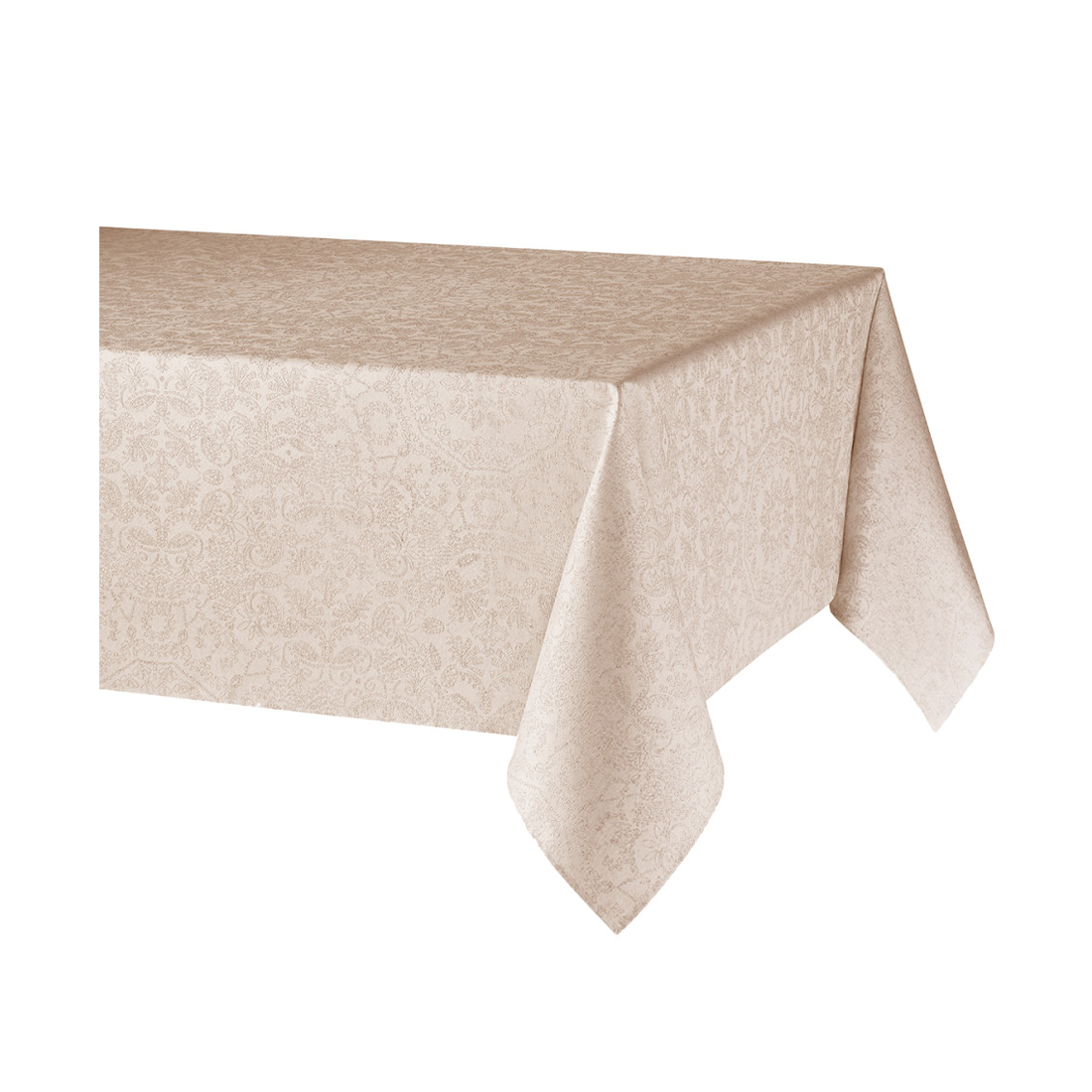product image - Скатертина кругла Atenas Valeria Beige, діаметр 160 см