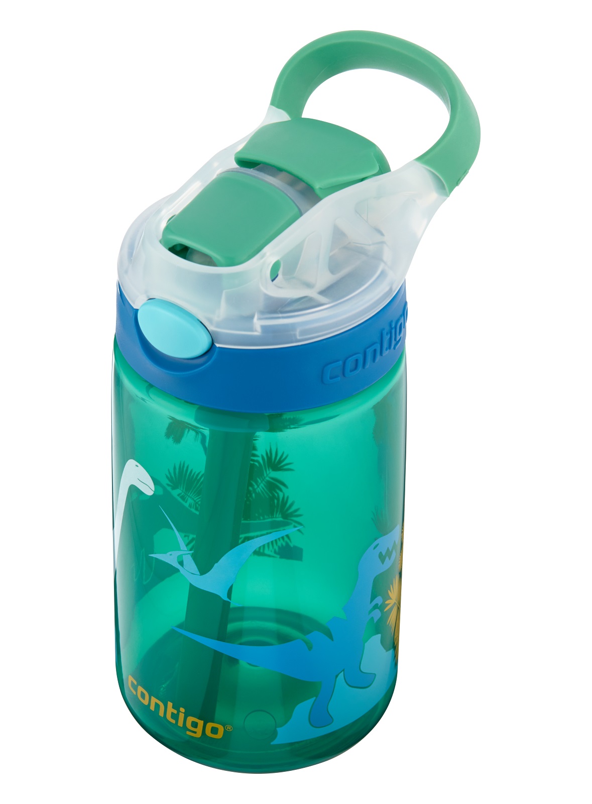 product image - Пляшка дитяча Contigo GIZMO FLIP, об'єм 0,42 л, зелений