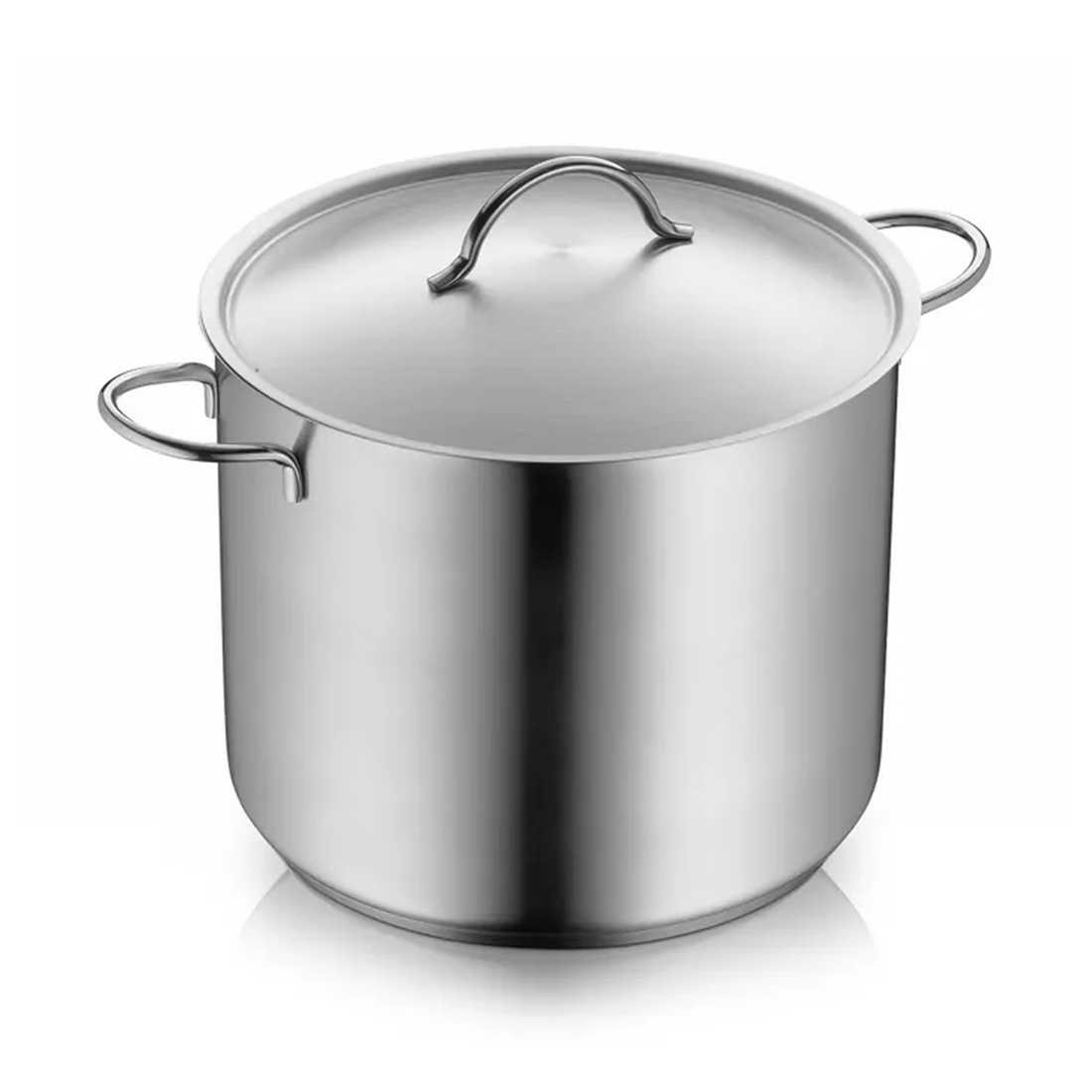 product image - Каструля висока WMF Stockpot, об'єм 14,1 л, діаметр 28 см, сріблястий матовий
