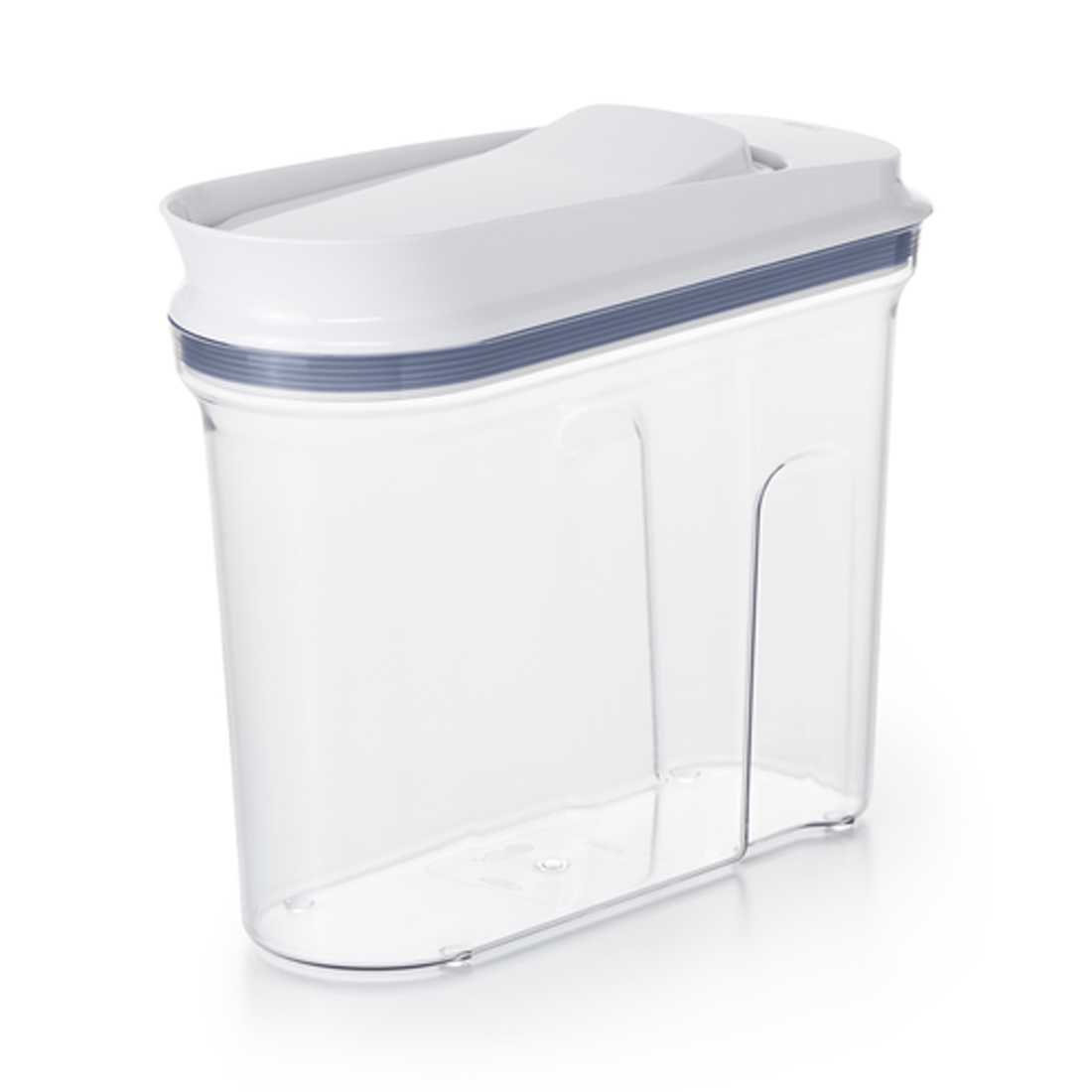 product image - Ємність для зберігання сипучих продуктів OXO FOOD STORAGE, об'єм 2,4 л, прозорий з білим