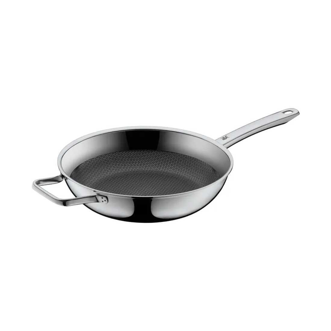 product image - Сковорода глубокая с антипригарным покрытием WMF PROFIRESIST, диаметр 28 см, серебристый
