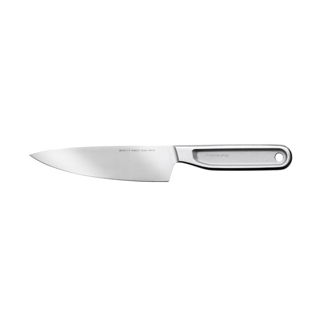 product image - Ніж шеф-кухаря Fiskars All Steel, довжина 13 см, сріблястий