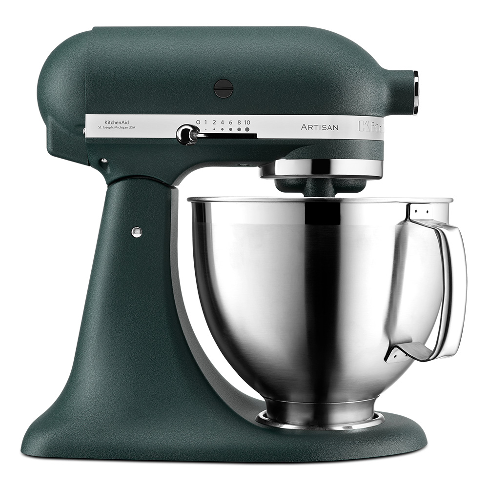 product image - Міксер планетарний KitchenAid Artisan, об'єм чаші 4,8 л, темно-зелений