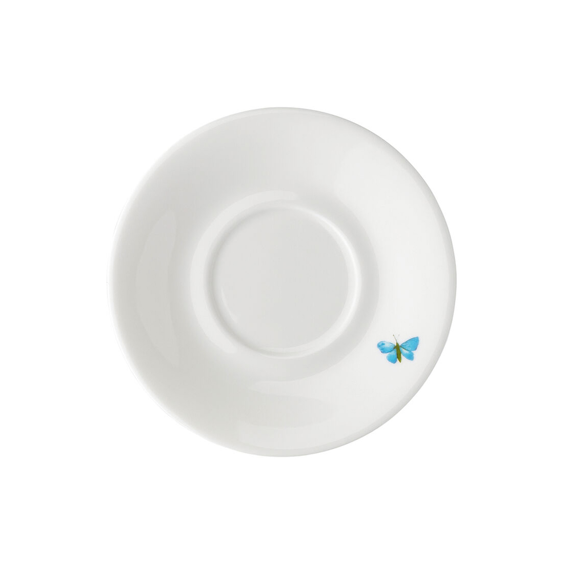 product image - Блюдце порцелянове Hutschenreuther NORA Combi, діаметр 16 см, білий з малюнком