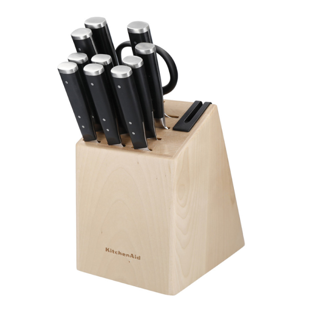 product image - Набір ножів із блоком KitchenAid Coreline, 11 предметів