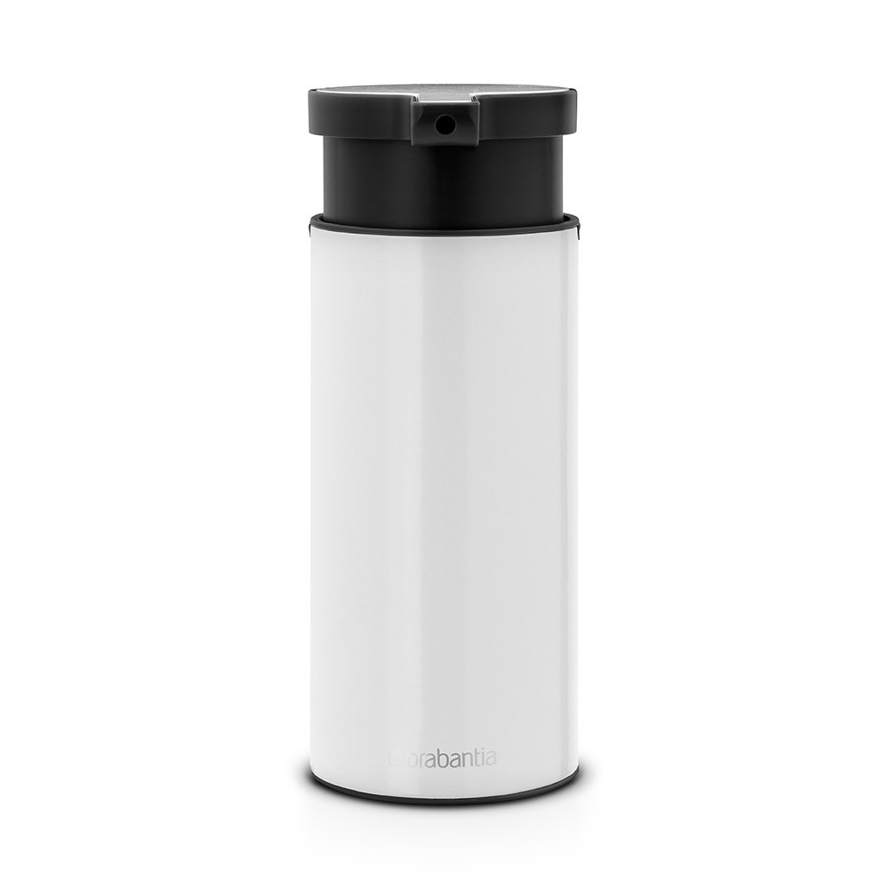 product image - Дозатор для рідкого мила Brabantia, об'єм 0,2 л, білий з чорним