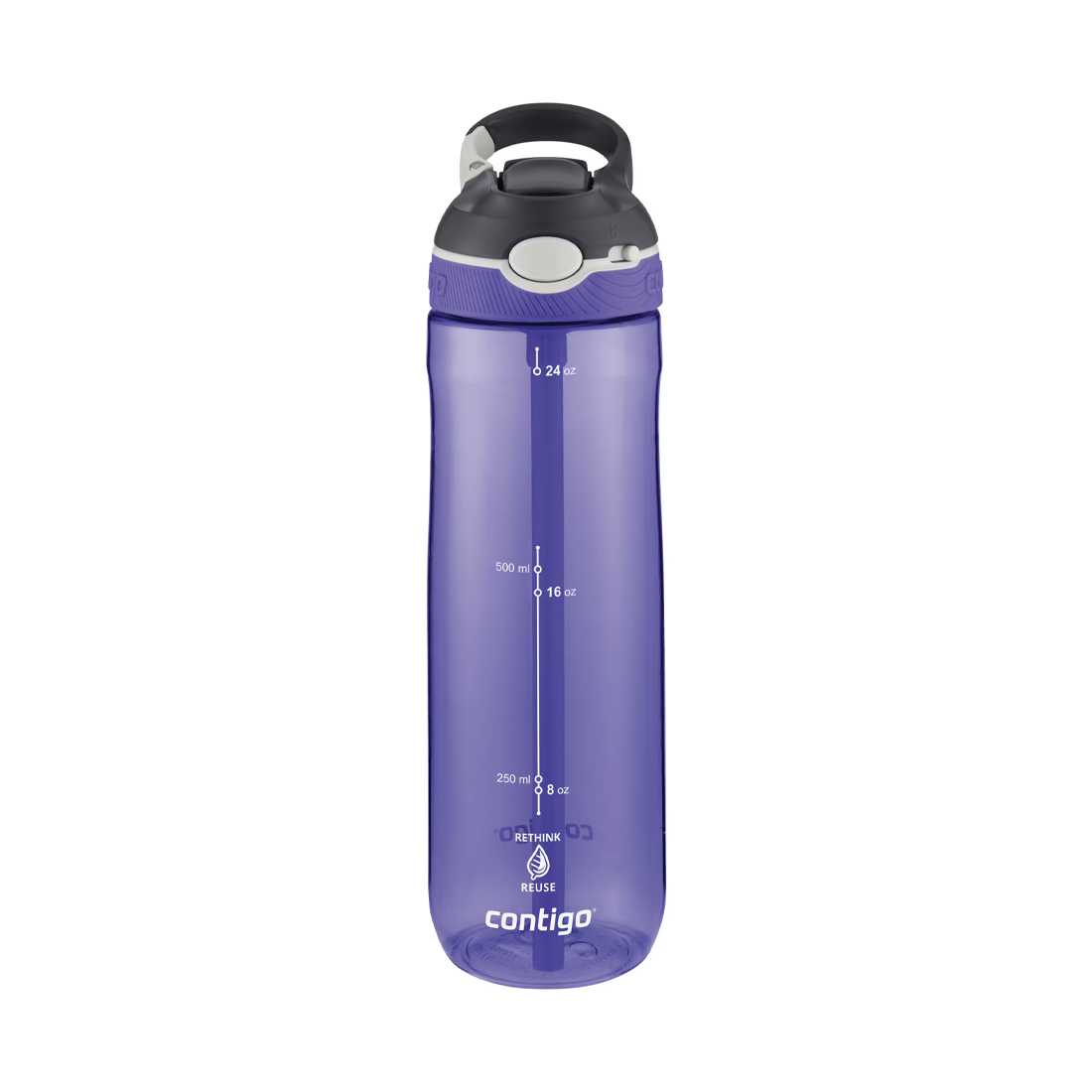 product image - Пляшка спортивна Contigo ASHLAND AUTOSPOUT, об'єм 0,72 л, фіолетовий