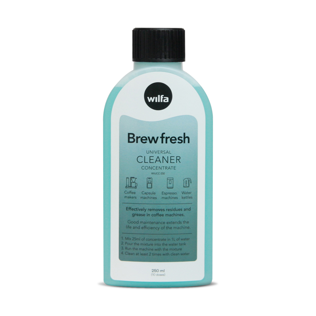 product image - Средство для чистки Wilfa Brewfresh Universal cleaner concentrate WIUCC-250