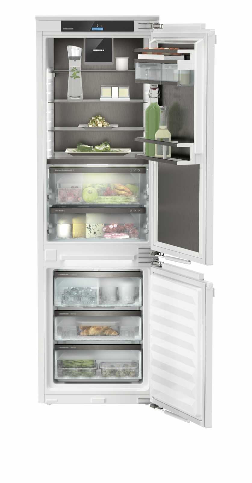 product image - Вбудований двокамерний холодильник Liebherr