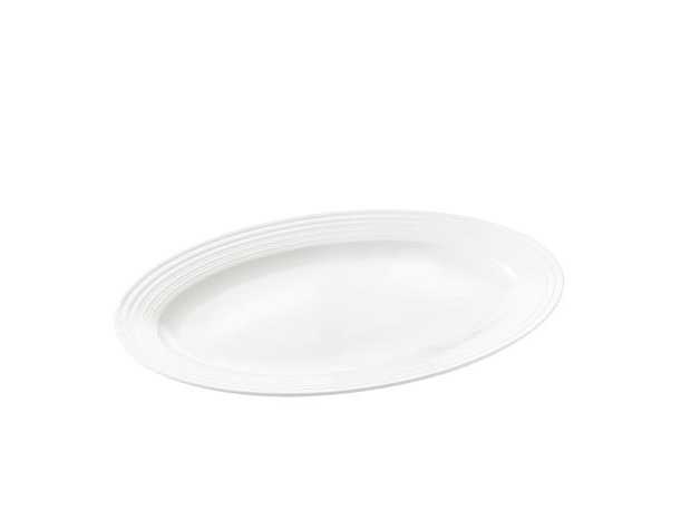 product image - Блюдо овальне, фарфорове Aida Passion, 41,5 x 28,5 см, білий