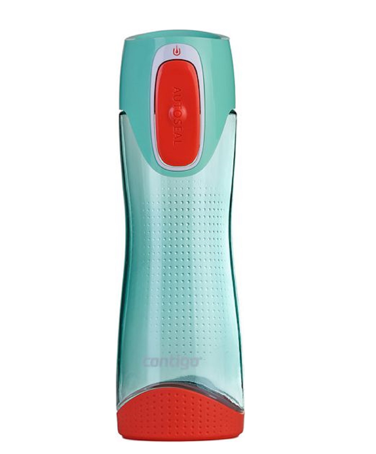 product image - Пляшка спортивна Contigo SWISH, об'єм 0,5 л, блакитний з червоним
