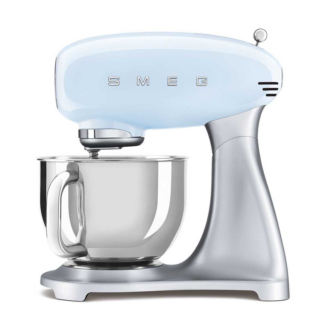 product image - Миксер планетарный Smeg 50 Style, объем чаши 4,8 л, голубой